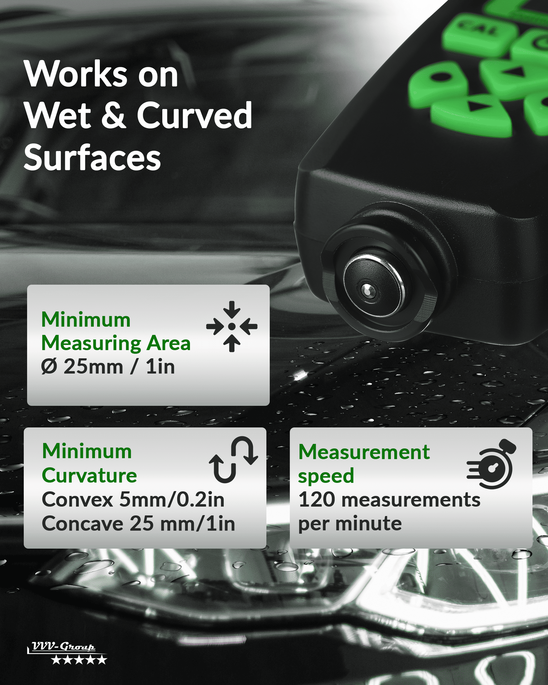 Digital Coating Thickness Gauge CM-208FN