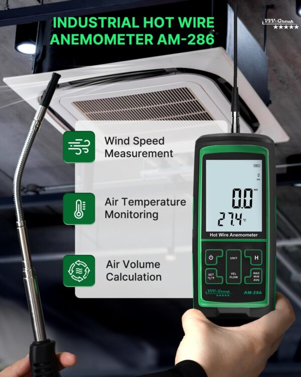 Hot Wire Anemometer AM-286