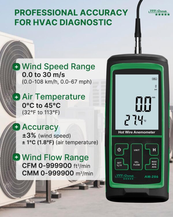 Hot Wire Anemometer AM-286