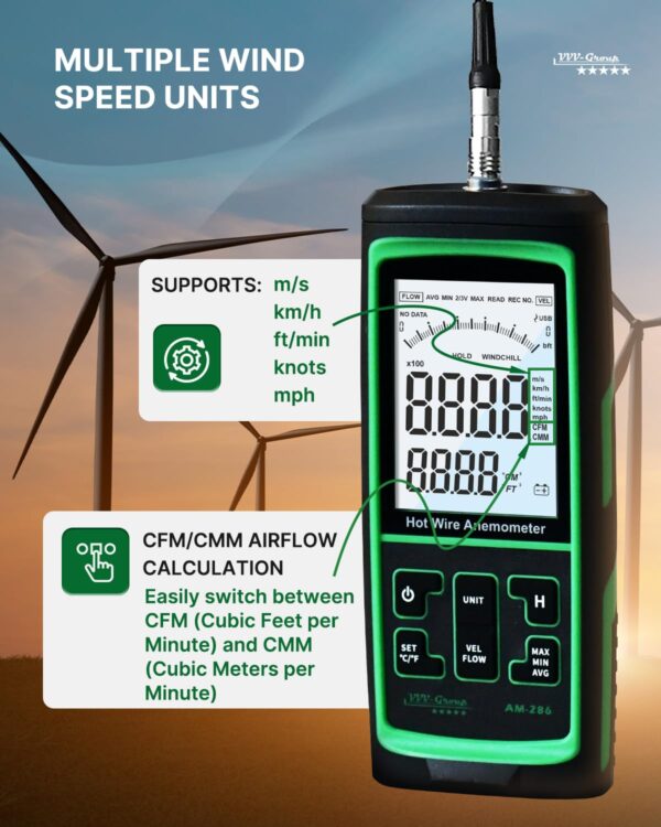 Hot Wire Anemometer AM-286