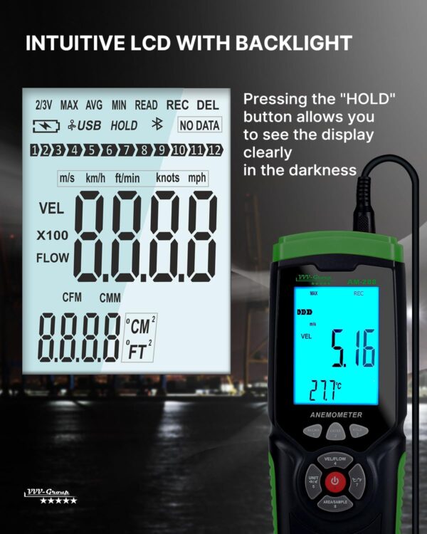 Hot Wire Anemometer AM-288